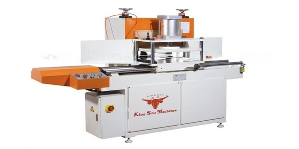 4 cutter Alu-profile End Milling Machine for aluminum profiles