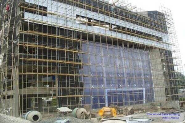 World Bank HQ with durable aluminum windows