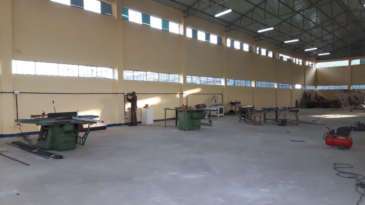 Workshop Glazing Assembly Zone